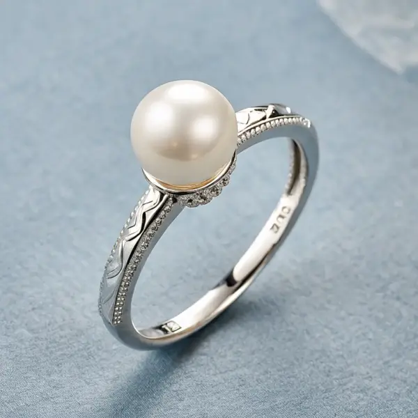 Mermaid's Kiss Pearl Ring